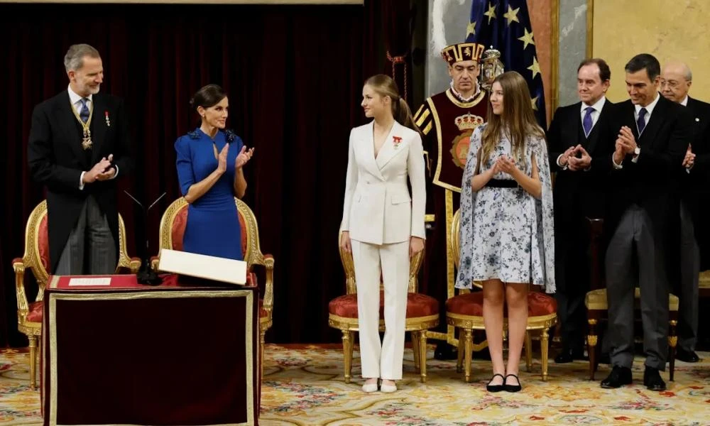Ισπανία: Η πριγκίπισσα Λεονόρ ορκίστηκε διάδοχος του θρόνου